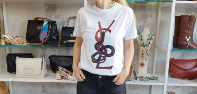 F.Y.F - WHITE T-SHIRT OVER Y.S.L SNAKE