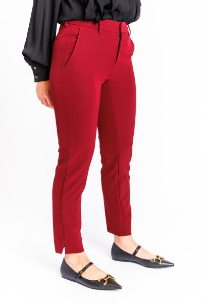 PT TORINO - PANTALONE NEW YORK TESSUTO TECNICO BORDEAUX