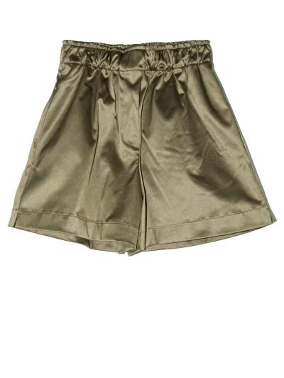 8PM - FREETOWN MILITARY SHORT IN SATIN