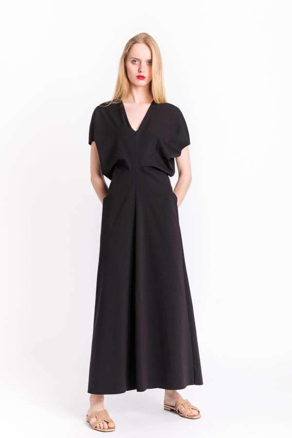 FLOOR -  LONG BLACK DRESS - photo 2