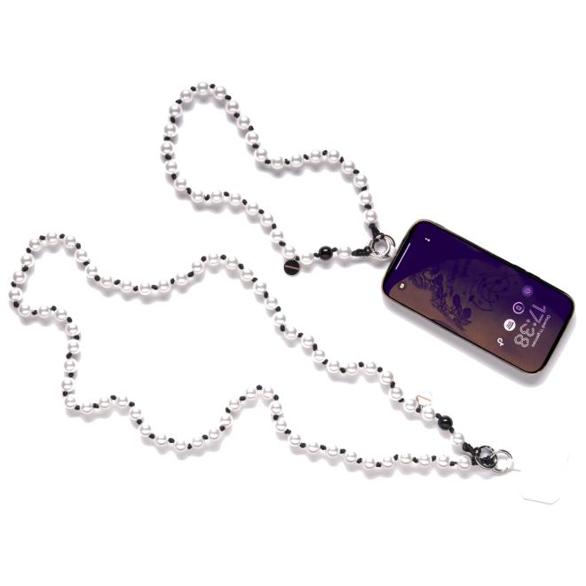 SECONDABASE - PERLINO PEARL MOBILE PHONE HOLDER NECKLACE